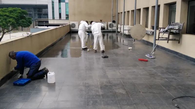 Pisos y superficies de alto tránsito