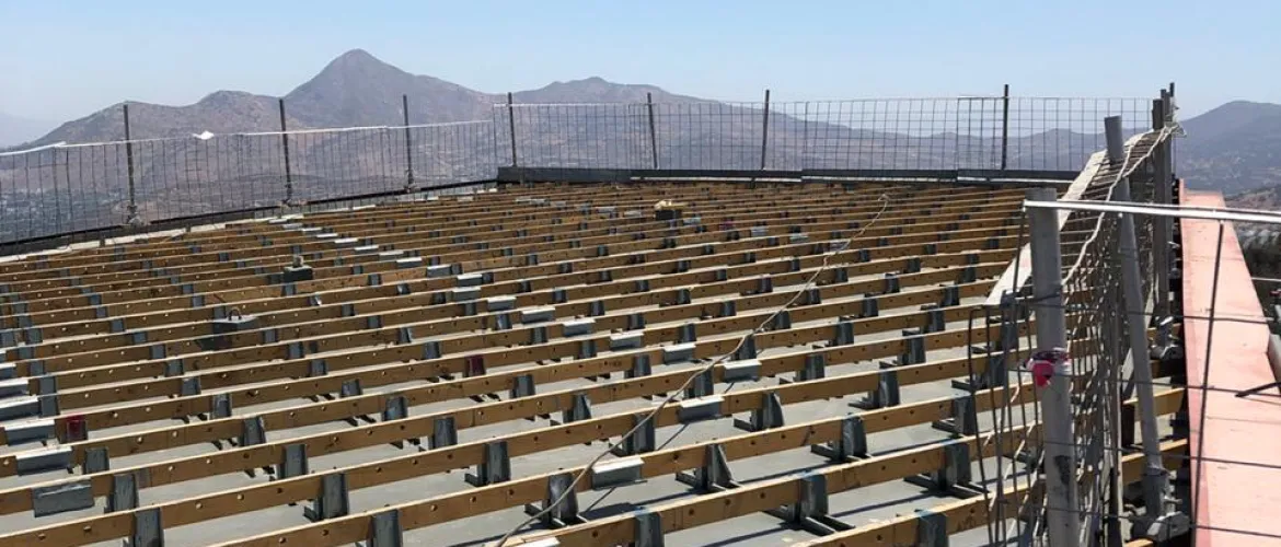Eficiencia energética en cubierta de vivienda