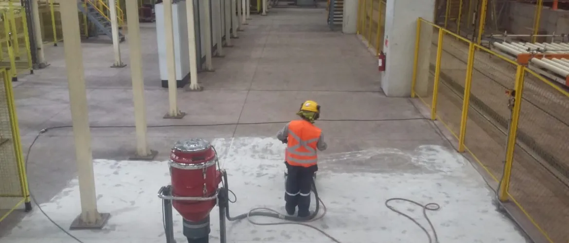 Demarcación Vial Sala Procesos Planta Teno