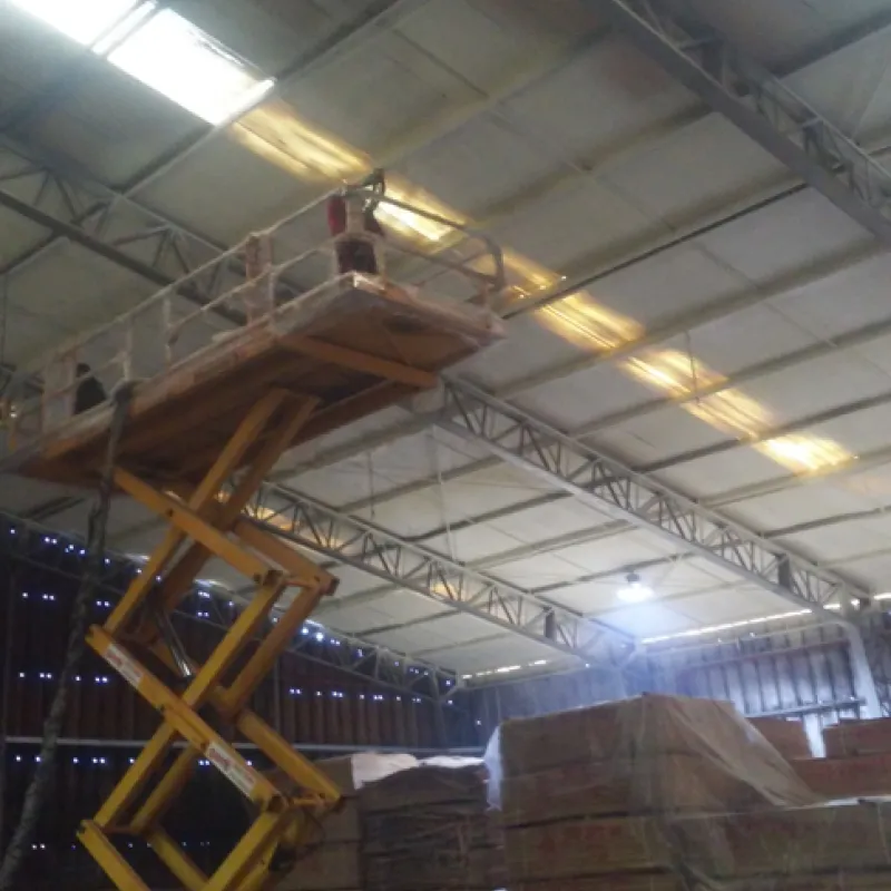Aislación Térmica de Cubierta bodega chapas