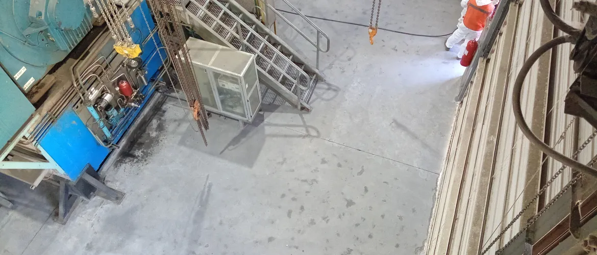 Aplicación de Poliurea Planta Cholguán Arauco