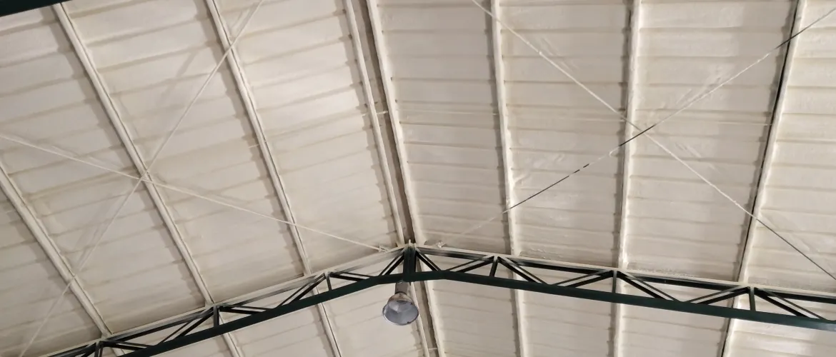 Aislación Térmica en Cubierta gimnasio