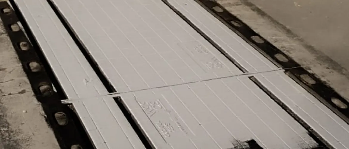 Demarcación Vial en Puente Bicentenario
