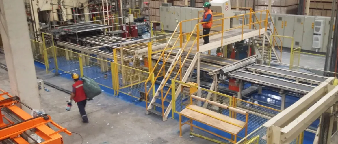 Demarcación Vial Sala Procesos Planta Teno