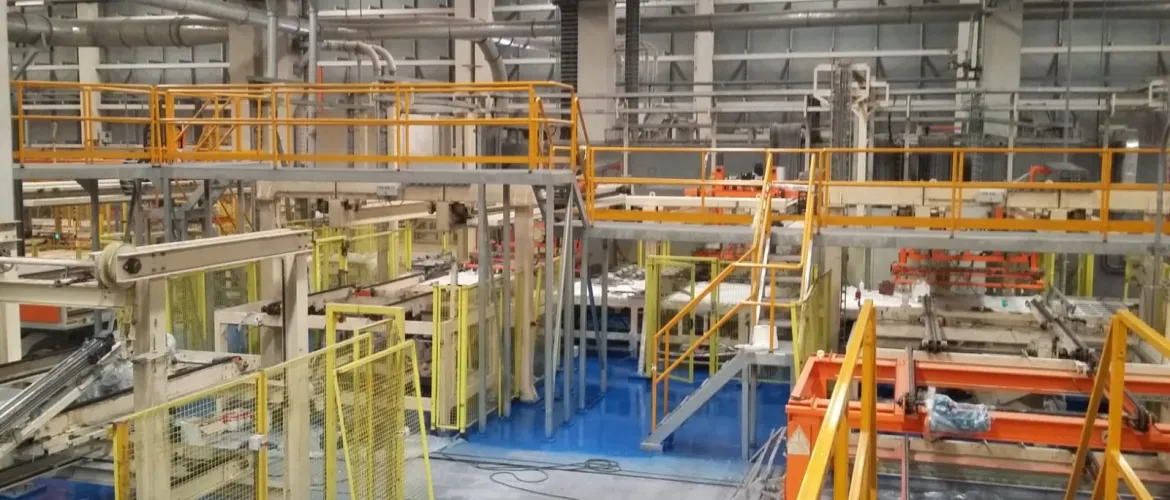 Demarcación Vial Sala Procesos Planta Teno