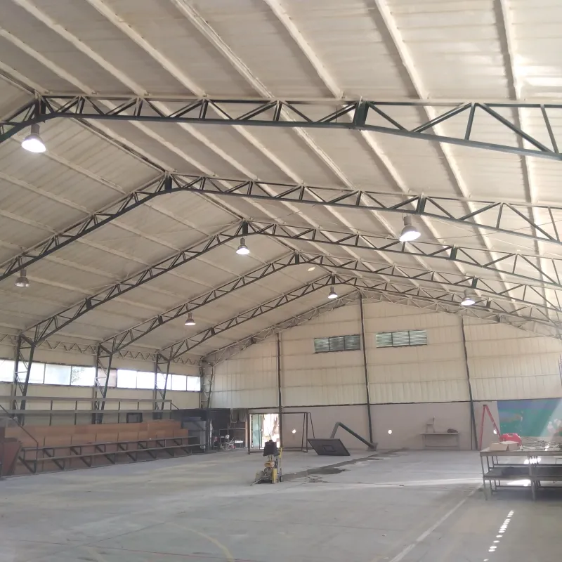 Aislación Térmica en Cubierta gimnasio