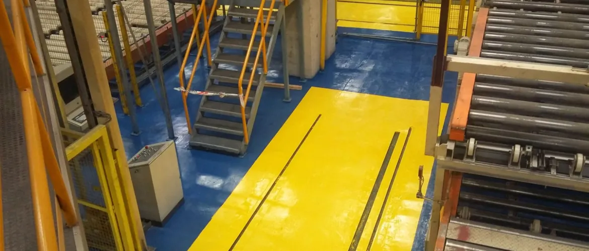 Demarcación Vial Sala Procesos Planta Teno