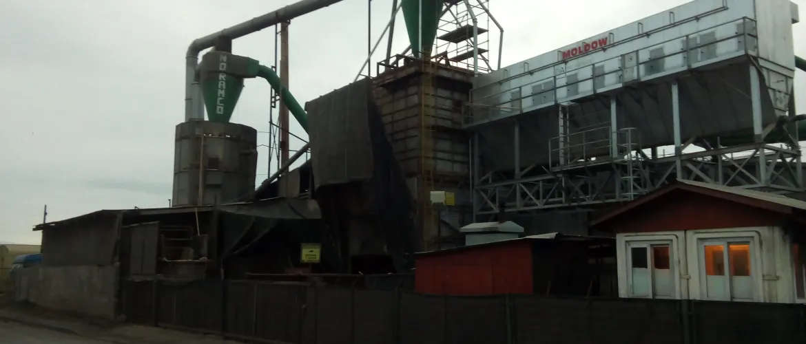 Aislación térmica en Cubierta Secador