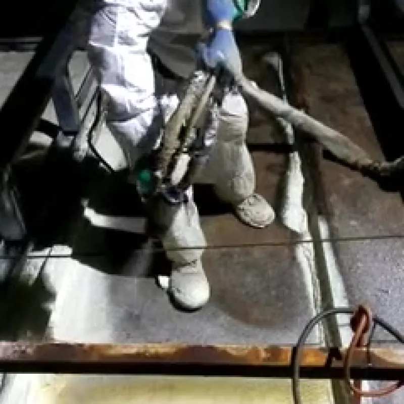 Aislación térmica en Cubierta Secador