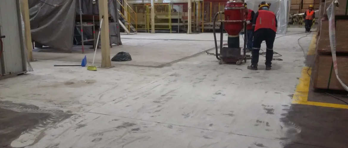 Demarcación Vial Sala Procesos Planta Teno